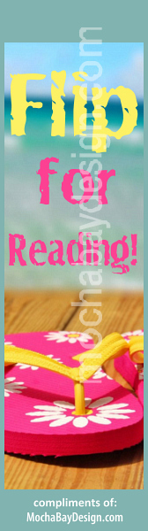 print bookmark: Flip for Reading!