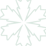 #5 free printable Snowflake for Christmas and Winter Decorating